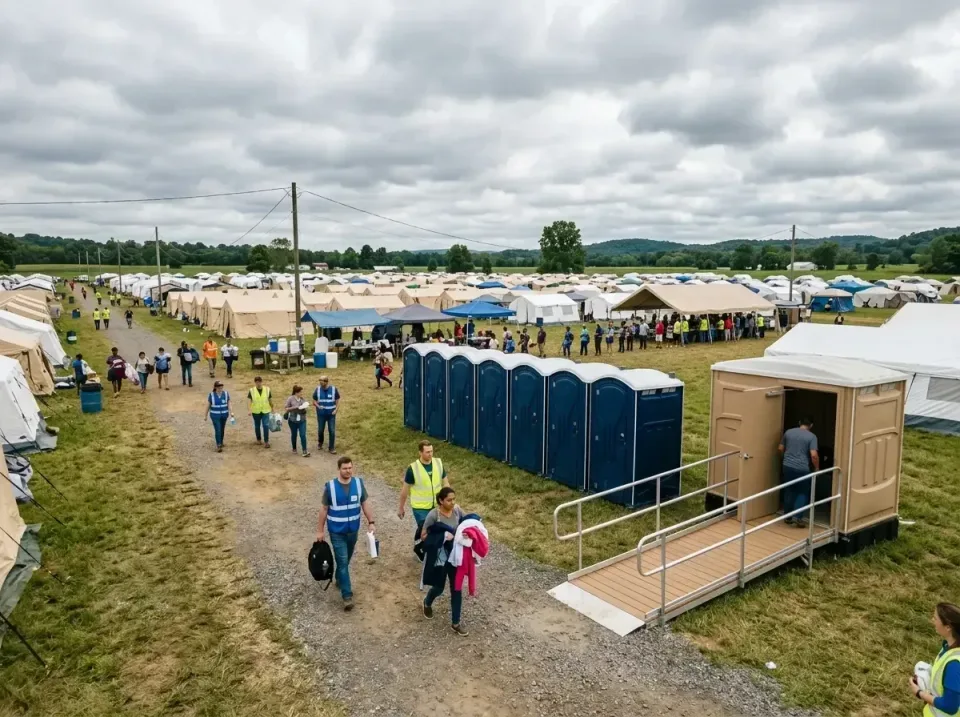 disaster-relief-camp-restrooms-010 — frequently asked questions, Dumpster & Portable Bathrooms Rental in Evergreen Park, IL